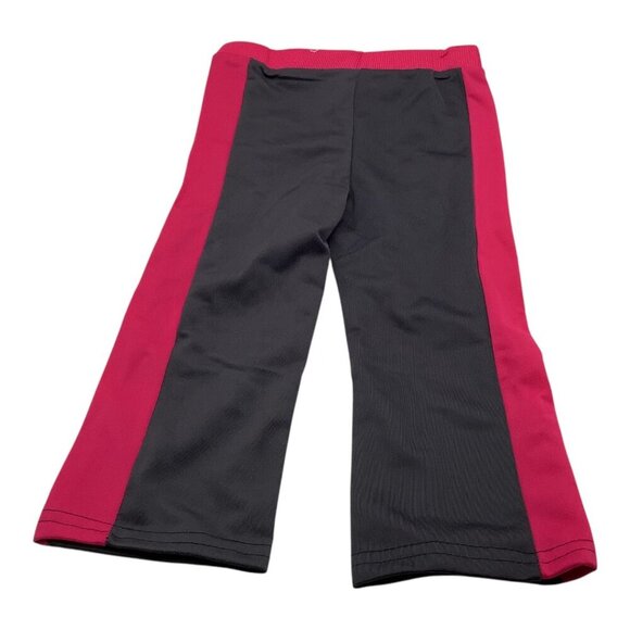 Pony Baby Girl 12M Sweatsuit Pink & Black Hoodie Pants Set Polyester Graphic - Picture 5 of 12